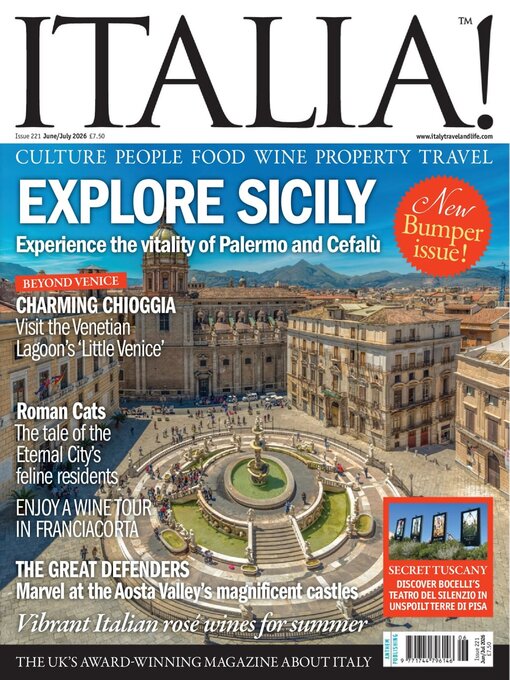 Cover image for Italia magazine